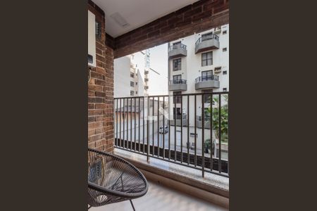 Sacada de kitnet/studio para alugar com 1 quarto, 29m² em Indianópolis, São Paulo