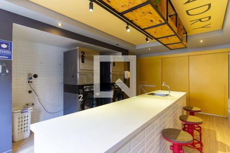 Studio à venda com 23m², 1 quarto e 1 vagaLavanderia