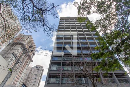 Studio à venda com 23m², 1 quarto e 1 vagaFachada do Prédio