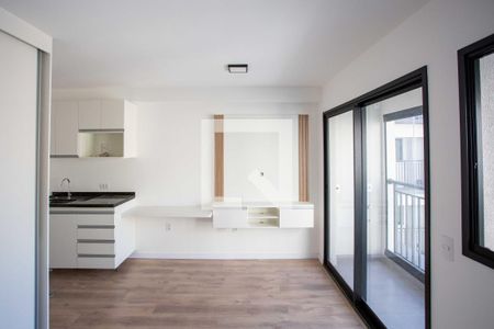 Sala/Quarto/Cozinha de kitnet/studio para alugar com 1 quarto, 25m² em Mirandópolis, São Paulo