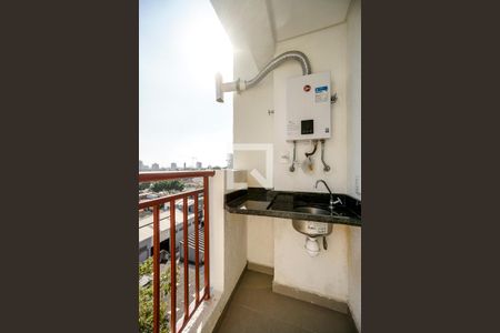 Varanda de apartamento para alugar com 2 quartos, 38m² em Chácara Santo Antônio (zona Leste), São Paulo
