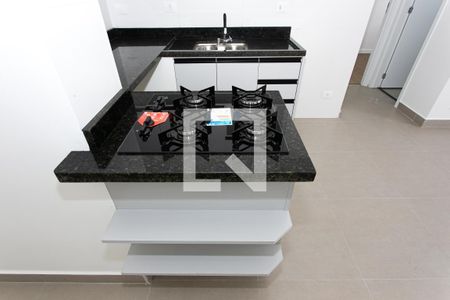 Cozinha de apartamento para alugar com 2 quartos, 38m² em Chácara Santo Antônio (zona Leste), São Paulo