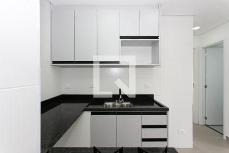 Cozinha de apartamento para alugar com 2 quartos, 38m² em Chácara Santo Antônio (zona Leste), São Paulo