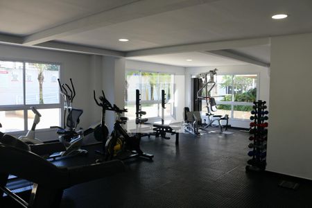 Apartamento para alugar com 142m², 2 quartos e 2 vagas Apartamento para alugar com 142m², 2 quartos e 2 vagasÁrea comum - Academia