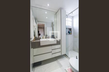 Apartamento à venda com 137m², 3 quartos e 2 vagasBanheiro da Suíte 3