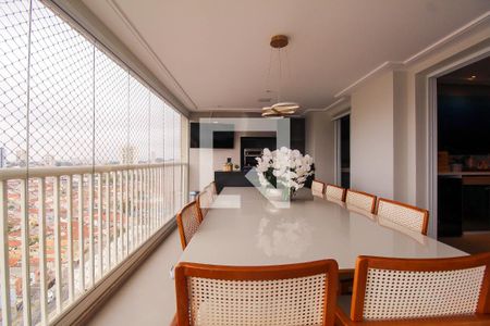 Varanda Sala de apartamento à venda com 3 quartos, 137m² em Vila Regente Feijó, São Paulo