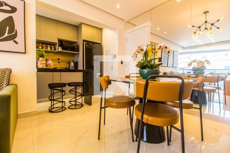 Sala de JantarSala de Jantar de apartamento para alugar com 2 quartos, 70m² em Dezoito do Forte Empresarial/alphaville., Barueri