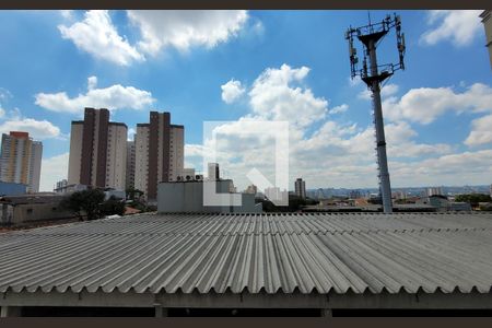 Vista Sacada Sala de apartamento à venda com 3 quartos, 86m² em Vila Alzira, Santo André