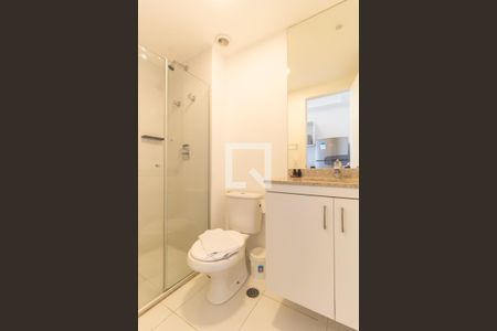 Studio para alugar com 22m², 1 quarto e sem vaga Studio para alugar com 22m², 1 quarto e sem vagaBanheiro