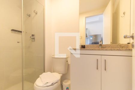 Studio para alugar com 22m², 1 quarto e sem vaga Studio para alugar com 22m², 1 quarto e sem vagaBanheiro