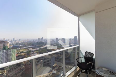 Studio para alugar com 22m², 1 quarto e sem vaga Studio para alugar com 22m², 1 quarto e sem vagaVaranda Studio