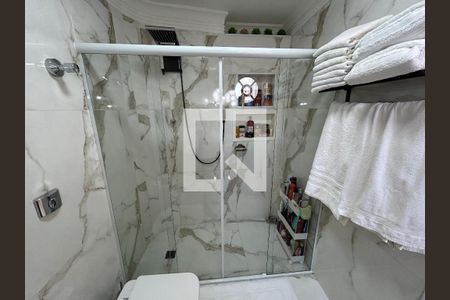 Apartamento à venda com 135m², 3 quartos e 2 vagasBanheiro da Suíte 1