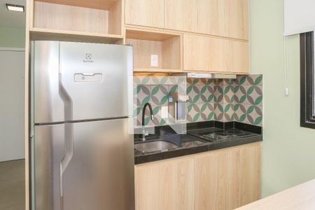 Sala/Cozinha de apartamento à venda com 1 quarto, 29m² em Pompeia, São Paulo