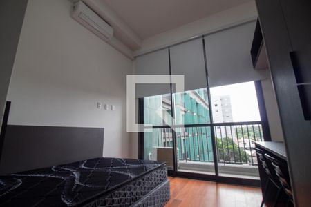 Sala / Quarto - Studio de kitnet/studio para alugar com 1 quarto, 24m² em Santo Amaro, São Paulo