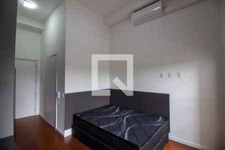Sala / Quarto - Studio de kitnet/studio para alugar com 1 quarto, 24m² em Santo Amaro, São Paulo