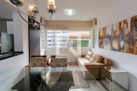 Sala de apartamento à venda com 1 quarto, 57m² em Bela Vista, Porto Alegre