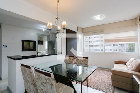 Sala de apartamento à venda com 1 quarto, 57m² em Bela Vista, Porto Alegre