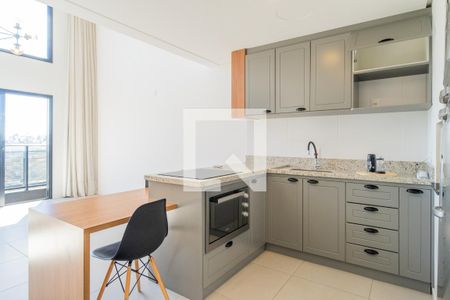 Apartamento à venda com 58m², 1 quarto e 1 vagaCozinha e Área de Serviço