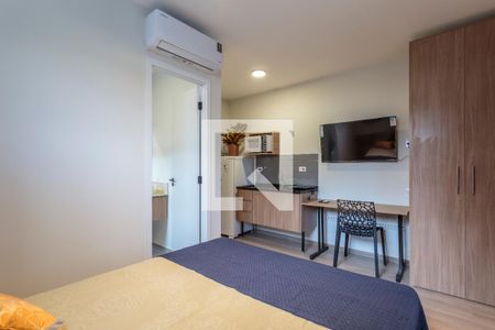 Studio de kitnet/studio para alugar com 1 quarto, 17m² em Indianópolis, São Paulo