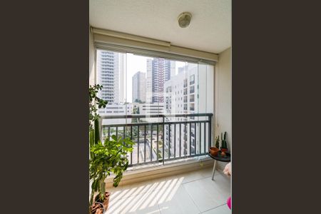 Varanda da Sala de apartamento para alugar com 2 quartos, 60m² em Parque Reboucas, São Paulo