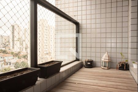 Varanda da Sala de apartamento para alugar com 3 quartos, 80m² em Bosque da Saúde, São Paulo