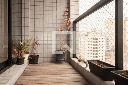 Varanda da Sala de apartamento para alugar com 3 quartos, 80m² em Bosque da Saúde, São Paulo