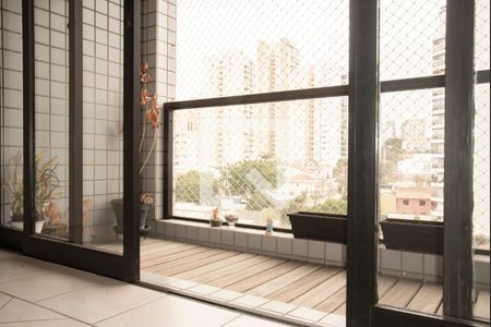Varanda da Sala de apartamento para alugar com 3 quartos, 80m² em Bosque da Saúde, São Paulo