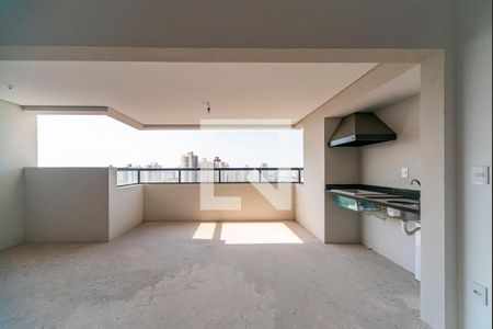 Varanda Gourmet de apartamento à venda com 3 quartos, 125m² em Vila Santa Teresa, Santo André
