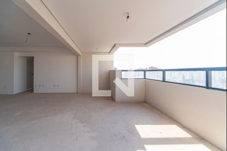 Varanda Gourmet de apartamento à venda com 3 quartos, 125m² em Vila Santa Teresa, Santo André