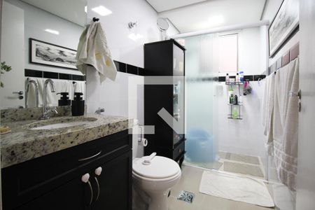 Apartamento à venda com 98m², 3 quartos e 1 vaga Apartamento à venda com 98m², 3 quartos e 1 vagaBanheiro da Suíte