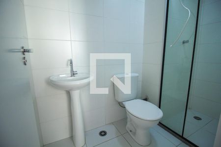 Banheiro Social de apartamento para alugar com 1 quarto, 24m² em Brás, São Paulo