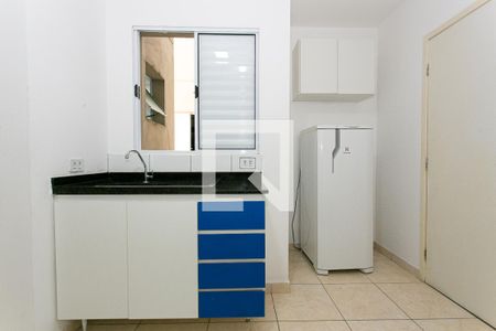 Cozinha de kitnet/studio para alugar com 1 quarto, 20m² em Tatuapé, São Paulo