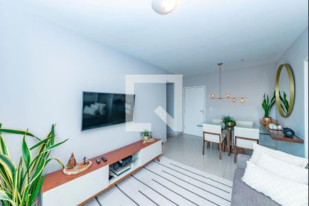 Sala de apartamento para alugar com 2 quartos, 70m² em Buritis, Belo Horizonte