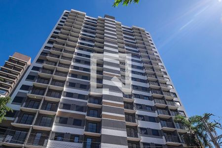 Studio para alugar com 26m², 1 quarto e sem vaga Studio para alugar com 26m², 1 quarto e sem vagaFachada