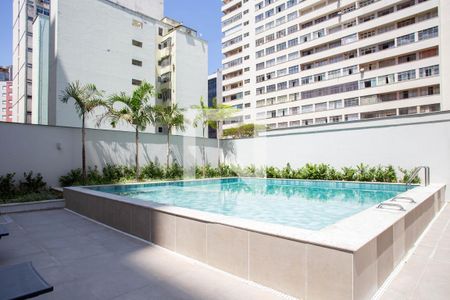 Área comum - Piscina de apartamento à venda com 2 quartos, 100m² em Centro, Belo Horizonte