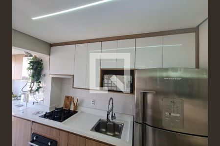 Apartamento à venda com 49m², 2 quartos e 1 vagaCozinha e Área de Serviço