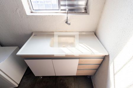 Studio para alugar com 25m², 1 quarto e sem vaga Studio para alugar com 25m², 1 quarto e sem vagaDetalhe - Cozinha