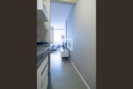 Studio para alugar com 30m², 1 quarto e sem vaga Studio para alugar com 30m², 1 quarto e sem vagaCozinha