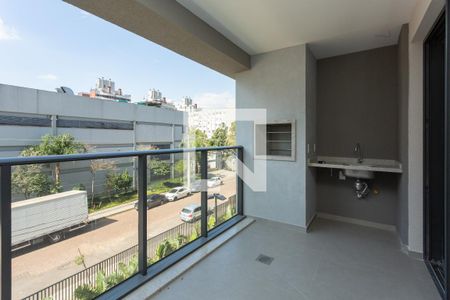 Sacada de apartamento à venda com 3 quartos, 93m² em Jardim Lindóia, Porto Alegre