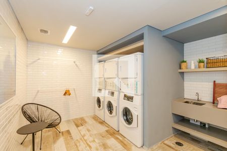 Studio para alugar com 24m², 1 quarto e sem vagaLavanderia