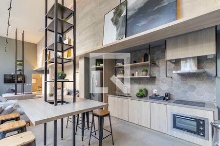 Studio para alugar com 24m², 1 quarto e sem vagaSalão de Festas