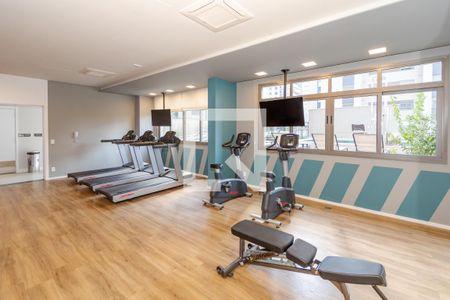 Studio para alugar com 24m², 1 quarto e sem vagaAcademia