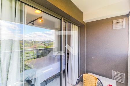 Apartamento à venda com 25m², 1 quarto e sem vagaVaranda