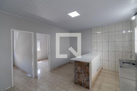 Sala e Cozinha Integrada de casa para alugar com 2 quartos, 45m² em Jardim Santo Antonio, São Paulo