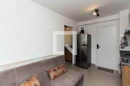 Sala/Cozinha de apartamento à venda com 1 quarto, 31m² em Indianópolis, São Paulo