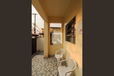 Varanda da Sala de casa para alugar com 3 quartos, 360m² em Santa Branca, Belo Horizonte