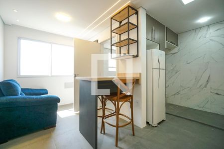 Apartamento à venda com 34m², 1 quarto e sem vaga Apartamento à venda com 34m², 1 quarto e sem vagaSala e cozinha
