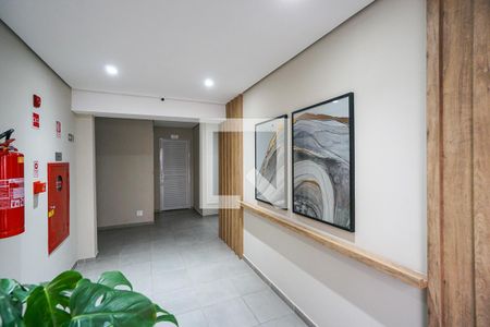Apartamento à venda com 34m², 1 quarto e sem vaga Apartamento à venda com 34m², 1 quarto e sem vagaHall social