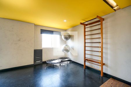 Apartamento à venda com 34m², 1 quarto e sem vaga Apartamento à venda com 34m², 1 quarto e sem vagaAcademia