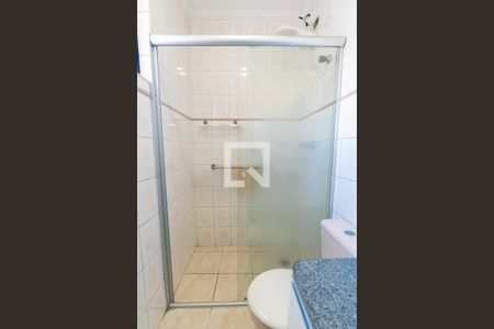 Banheiro da Suíte Detalhe de casa de condomínio à venda com 3 quartos, 132m² em Vila Campestre, São Paulo